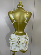 Load image into Gallery viewer, Kayda Luxe Mini Dress- White