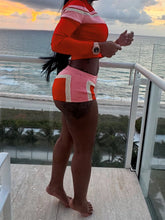 Load image into Gallery viewer, Tatiana Biker Short Tracksuit Set