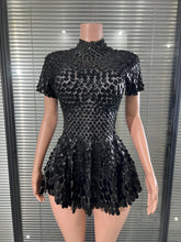 Load image into Gallery viewer, Scale Sequin Bodysuit Dress