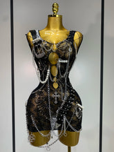 Load image into Gallery viewer, Chain Up Dress