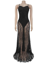 Load image into Gallery viewer, Tatiana Mesh Maxi Dress