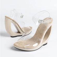 Load image into Gallery viewer, Transparent High Heels