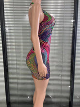 Load image into Gallery viewer, Opulent Crystal Mini Dress