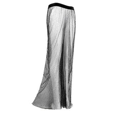Load image into Gallery viewer, Sparkle Fishnet Rhinestone Trouser