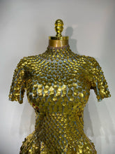 Load image into Gallery viewer, Scale Sequin Bodysuit Dress