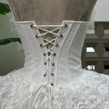 Load image into Gallery viewer, Ballerina Corset Ruffle Mini Dress