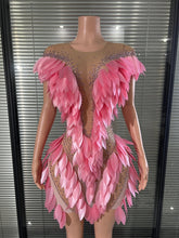 Load image into Gallery viewer, Ana Sequins Mesh Dress