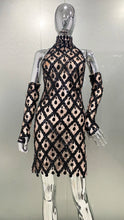 Load image into Gallery viewer, Shinning Crystal Mesh Dress