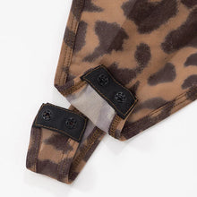 Load image into Gallery viewer, Wild Nights Leopard Mesh Pants Set