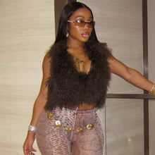 Load image into Gallery viewer, Gabby Fur Vest Coat