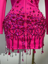 Load image into Gallery viewer, Pearls Blazer Mini Dress