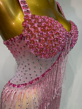 Load image into Gallery viewer, Shine Bright Rhinestone Maxi Dress