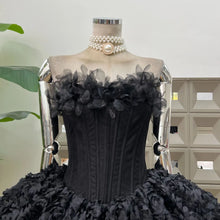 Load image into Gallery viewer, Ballerina Corset Ruffle Mini Dress