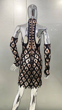 Load image into Gallery viewer, Shinning Crystal Mesh Dress