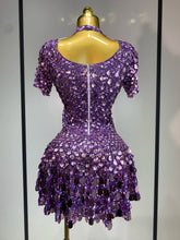 Load image into Gallery viewer, Scale Sequin Bodysuit Dress