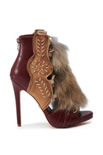 Load image into Gallery viewer, Vintage Furry Heeled Boots
