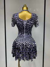 Load image into Gallery viewer, Scale Sequin Bodysuit Dress