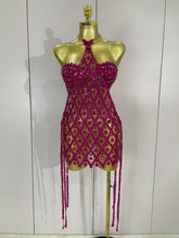 Load image into Gallery viewer, Aliya Sequin Mesh Dress Set