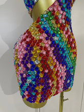 Load image into Gallery viewer, Diamond In The Sky Mini Dress
