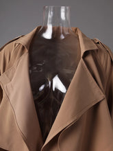 Load image into Gallery viewer, Belted Trench Coat