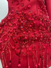 Load image into Gallery viewer, Pearls Blazer Mini Dress