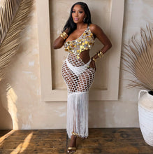Load image into Gallery viewer, Keli Knit Sequin Maxi Dress