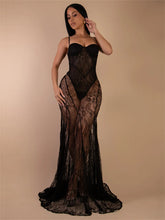 Load image into Gallery viewer, Tatiana Mesh Maxi Dress