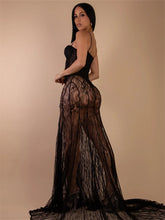 Load image into Gallery viewer, Tatiana Mesh Maxi Dress