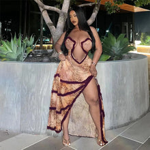 Load image into Gallery viewer, Passion Aesthetic Maxi Dress