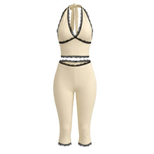 Load image into Gallery viewer, Maddie Knit Capri Pants Set