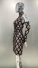 Load image into Gallery viewer, Shinning Crystal Mesh Dress