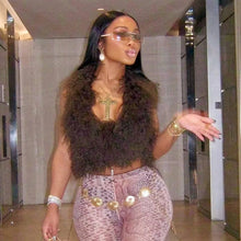 Load image into Gallery viewer, Gabby Fur Vest Coat