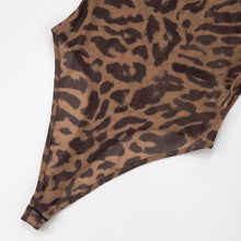 Load image into Gallery viewer, Wild Nights Leopard Mesh Pants Set