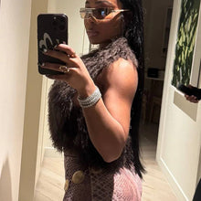 Load image into Gallery viewer, Gabby Fur Vest Coat