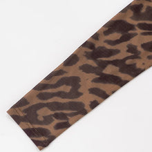 Load image into Gallery viewer, Wild Nights Leopard Mesh Pants Set