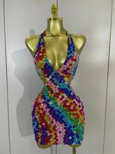 Load image into Gallery viewer, Diamond In The Sky Mini Dress