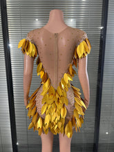 Load image into Gallery viewer, Ana Sequins Mesh Dress