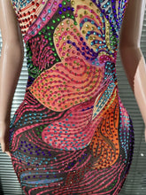 Load image into Gallery viewer, Opulent Crystal Mini Dress