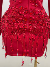 Load image into Gallery viewer, Pearls Blazer Mini Dress