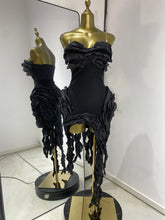 Load image into Gallery viewer, Ali Fringe Bandage Midi Dress