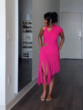 Load image into Gallery viewer, Maresa Tassel Hem Dress
