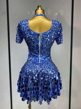 Load image into Gallery viewer, Scale Sequin Bodysuit Dress