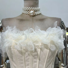 Load image into Gallery viewer, Ballerina Corset Ruffle Mini Dress