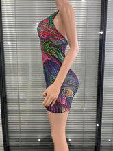 Load image into Gallery viewer, Opulent Crystal Mini Dress