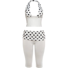 Load image into Gallery viewer, Polka Dot Capri Pants Set