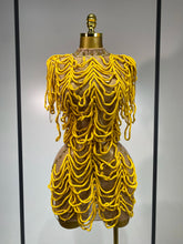 Load image into Gallery viewer, Venia Rhinestone Dress