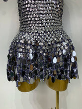 Load image into Gallery viewer, Scale Sequin Bodysuit Dress