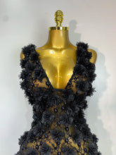 Load image into Gallery viewer, Flower Pearls Mini Dress