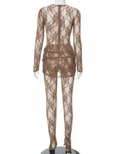 Load image into Gallery viewer, Alisha Lace Jumpsuit Set