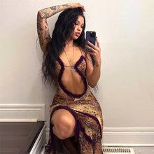 Load image into Gallery viewer, Passion Aesthetic Maxi Dress